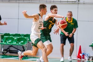 Tarptautinio krepšinio turnyro starte – pergalingas lietuvių žaidimas