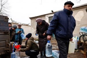 Ekspertas: apie 14 milijonų ukrainiečių turi problemų dėl prieigos prie vandens