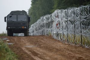 Migrantų srautas į Lenkiją per sieną iš Baltarusijos vėl padidėjo