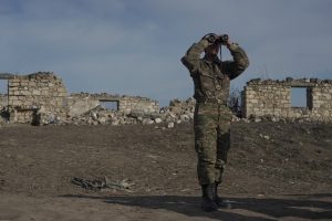 Rusija kaltina Azerbaidžaną paliaubų pažeidimais Kalnų Karabache 