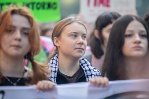 G. Thunberg – naujos demonstracijos Milane centre