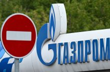 „Gazprom“ įmonė pateikė ieškinius penkiems Europos bankams