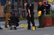 Šaudymo incidentas Slovakijoje: žuvo vienas, sužeisti keturi žmonės