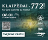 Klaipėdos 772-asis gimtadienis kvies švęsti kitaip nei iki šiol