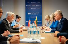 G. Nausėda susitiko su Čekijos prezidentu: būtina svarstyti visus paramos Ukrainai variantus