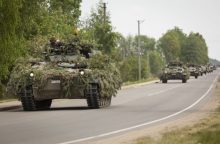 Lietuvoje prasideda tarptautinės karinės pratybos „Geležinis vilkas 2024-1“