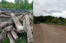 Vilniuje sutvarkytas nelegalus sąvartynas: išvežta 312 tonų atliekų