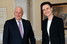 Seimo pirmininkė su Norvegijos karaliumi aptarė dvišalius ryšius, investicijas