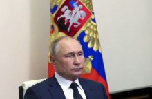 V. Putinas: kaltinimai Maskvai dėl sunkumų gabenant grūdus yra nepagrįsti