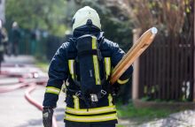 Tragiškas gaisras Zarasų rajone: kambaryje rastas žuvęs žmogus