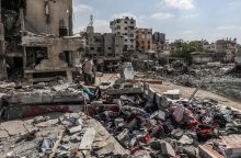 Izraelis ragina civilius Gazos Ruožo pietuose evakuotis