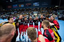 Vokietijos rankinio čempionate pergales iškovojo abi lietuvių komandos