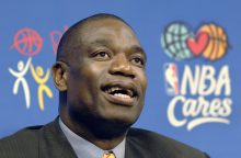 Mirė legendinis NBA krepšininkas, blokais garsėjęs D. Mutombo