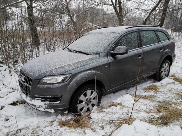 Pasieniečiai vaikėsi vogtą „Audi“ vairavusį lenką