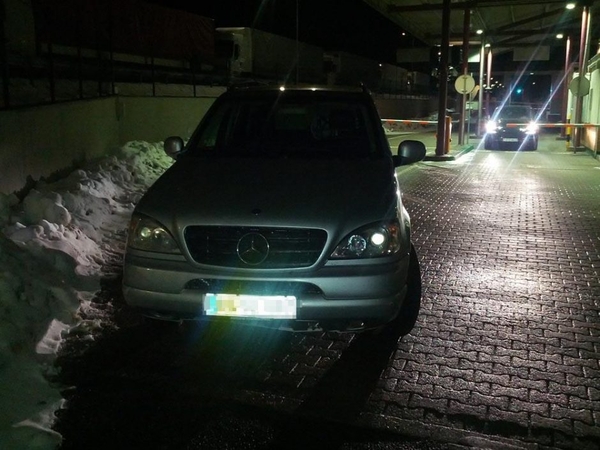 Lietuvis į Baltarusiją važiavo vogtu visureigiu?