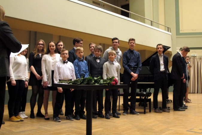 Laureatams – mokytojų ir klausytojų aplodismentai
