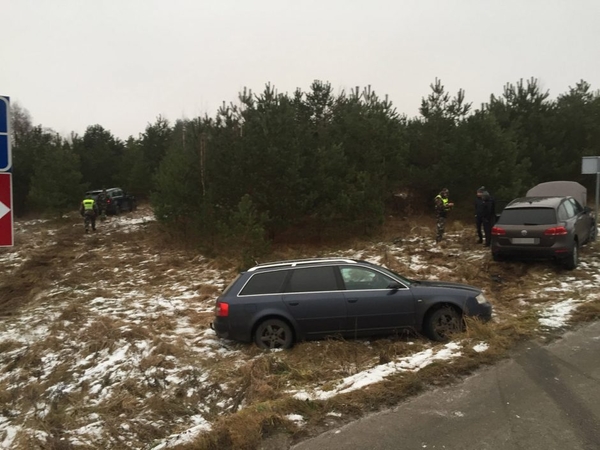 Vokietijoje pavogto „Land Rover“ kelionė baigėsi eglyne