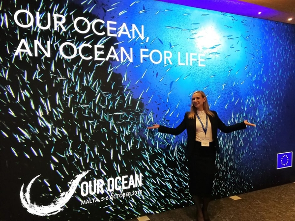 KU doktorantė dalyvavo „Jaunųjų vandenyno lyderių susitikime“ ir „OurOcean 2017“