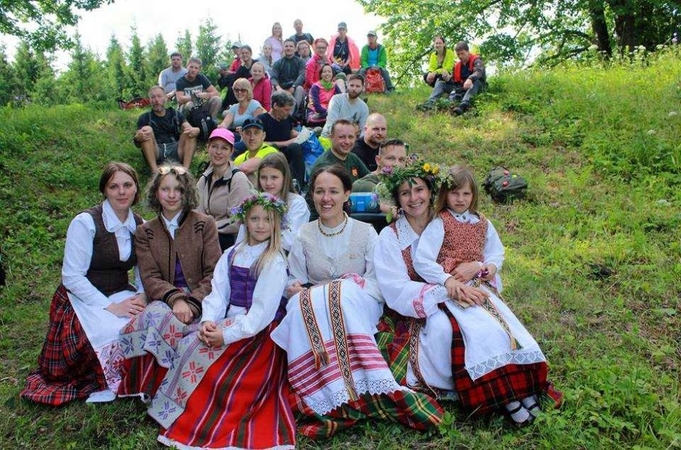 Žygis „Žalio Velnio takais“ dalyvius kviečia prisiminti Lietuvos istoriją
