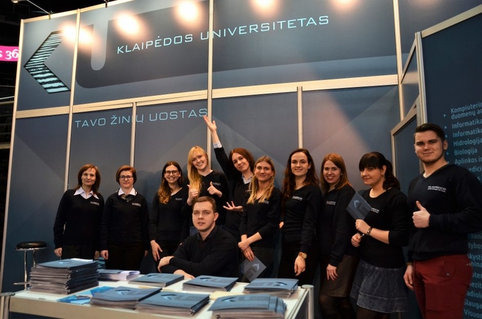 Klaipėdos universitetas – aukštųjų mokyklų parodose