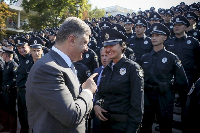 Ryškėja naujasis Ukrainos policijos veidas