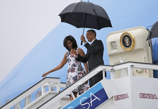 JAV prezidentas B. Obama atvyko į Kubą