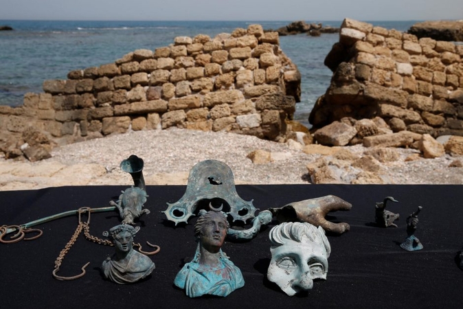 Izraelyje rastas imperatoriaus Konstantino laikų lobis