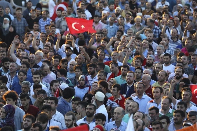 Prezidentė: Turkijos žmonės įrodė, kad demokratijos neužgniauši karine jėga