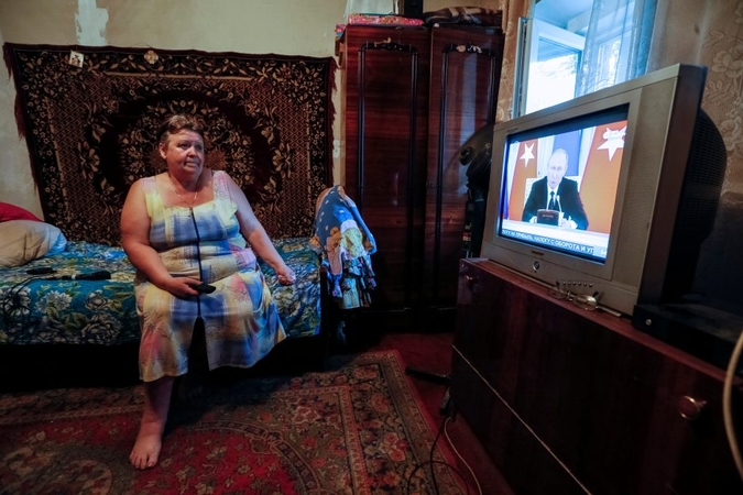 Pastangos laimėti Rusijos užgrobtą TV žiūrovą