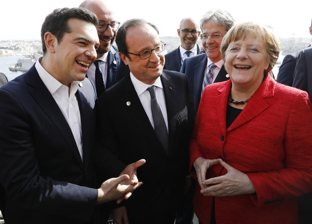 ES lyderius suvienijo nerimas dėl JAV prezidento D. Trumpo politikos