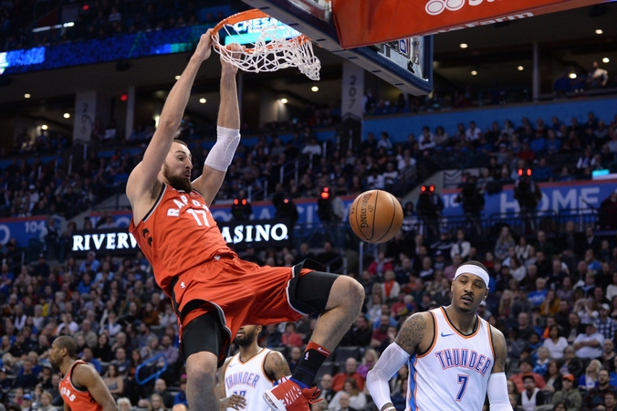 NBA: J. Valančiūnas pelnė 16 taškų
