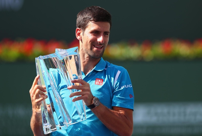 N. Džokovičius penktą kartą laimėjo ATP „Masters“ serijos teniso turnyrą