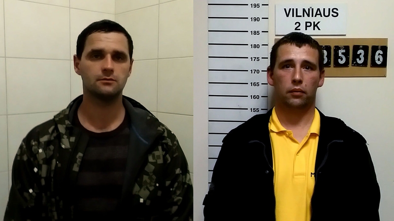 Policininkai su įkalčiais gatvėje sulaikė du plėšikus