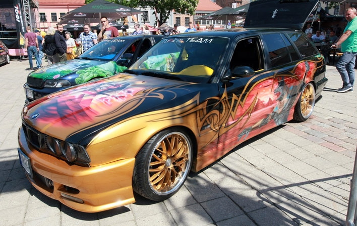 Kauno gimtadienyje – automobilių šou