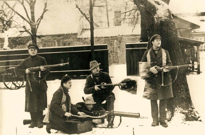 Sukilėliai Klaipėdoje 1923 metų sausį  