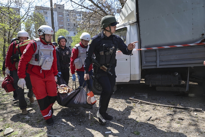 Ukrainoje žuvo humanitarinę pagalbą teikęs savanoris iš Australijos