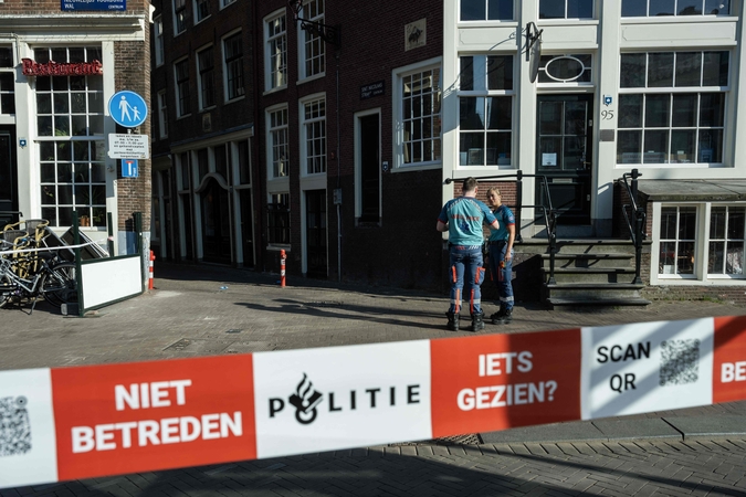 Amsterdame peiliais švaistęsis užpuolikas veikė turėdamas teroristinių ketinimų