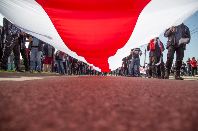 Kryme, už paramą baltarusių protestams, iš pareigų atleistas valdininkas