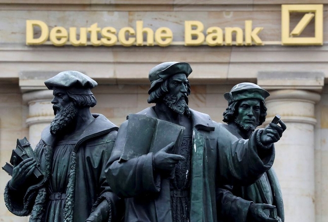 „Deutsche Bank“ nutraukia finansinius santykius su D. Trumpu ir jo bendrovėmis