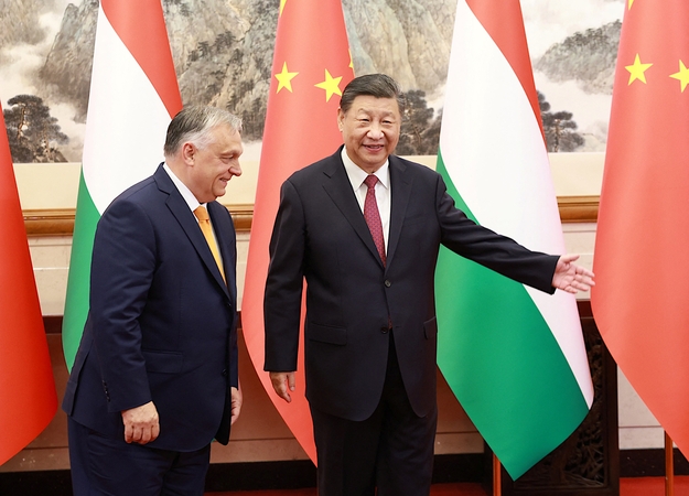 Viktoras Orbanas ir Xi Jinpingas