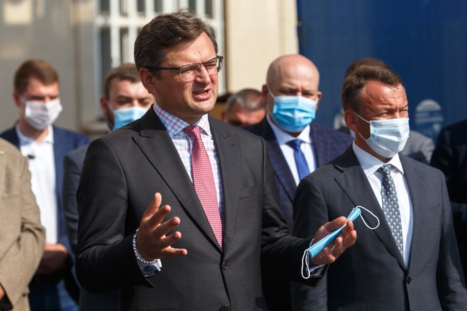 Ukraina prisijungs prie ES sankcijų Baltarusijai
