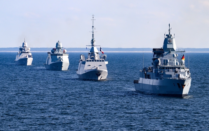 NATO pradeda patruliavimą Baltijos jūroje