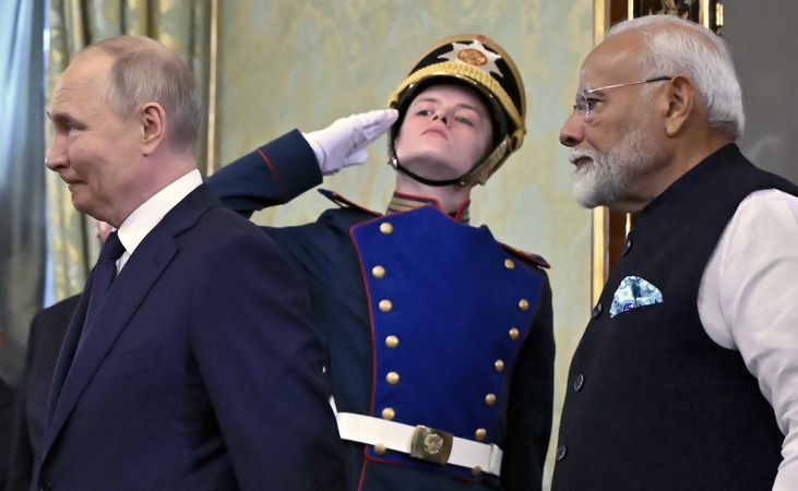 Vladimiras Putinas ir Narendra Modis