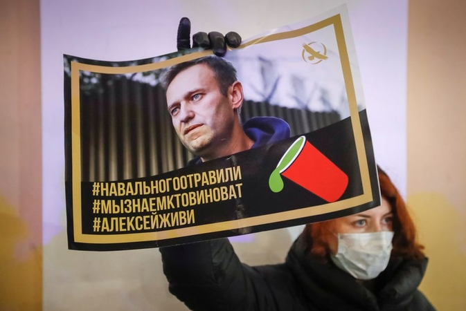 Vokietijos medikai pateikė išsamius duomenis apie A. Navalno apnuodijimą