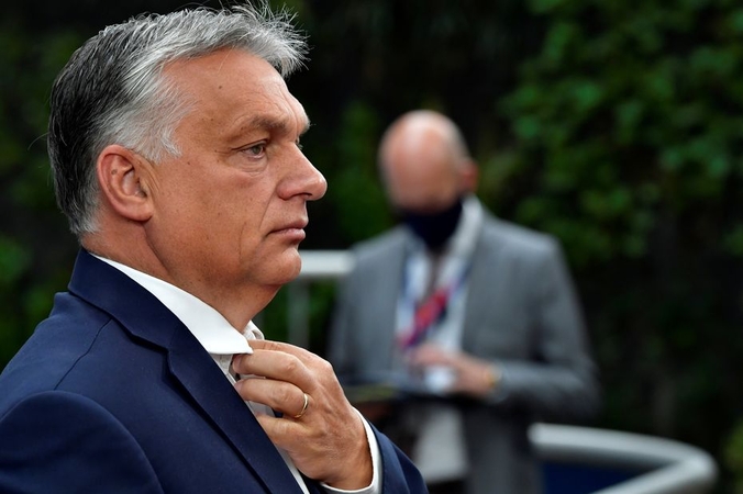 V. Orbanas: Vengrija vetavo ES biudžetą dėl šantažo migracijos klausimu