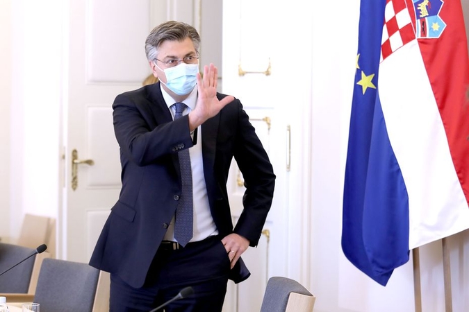 Kroatijos premjerui nustatytas užsikrėtimas koronavirusu