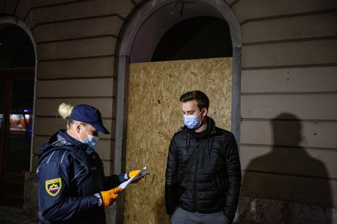 Slovėnijoje – pusantro tūkstančio infekcijų per parą