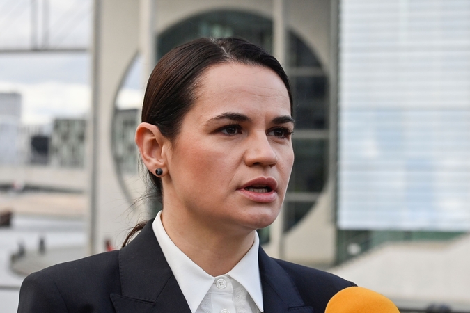 S. Cichanouskaja: dialogas neįmanomas, kai valdžia grasina ginklu