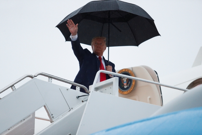 D. Trumpas nevyks į JT Generalinės Asamblėjos posėdį