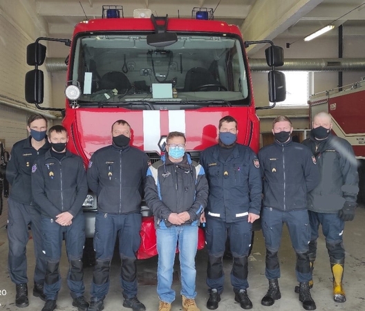 Ugniagesiai išgelbėjo žvejui gyvybę: lemtinga buvo kiekviena sekundė
